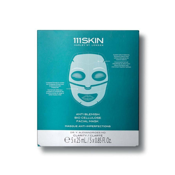 Anti Blemish Bio Cellulose Facial Mask Box 5x25ml