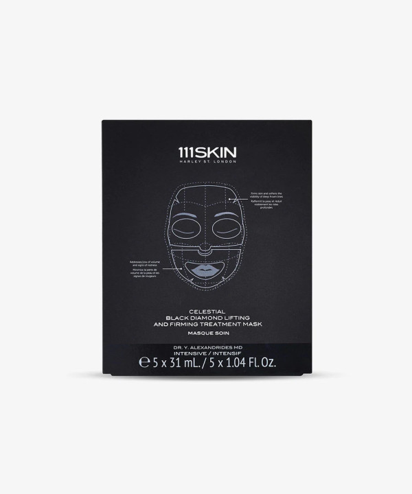 Celestial Black Diamond Lifting and Firming Treatment Mask (box of 5) 115ml