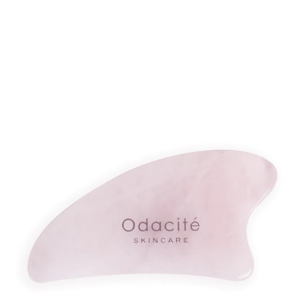 Crystal Contour Gua Sha Rose Quartz Beauty Tool