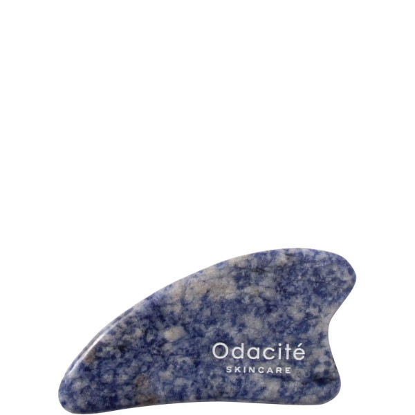 Crystal Contour Gua Sha Blue Sodalite Beauty Tool