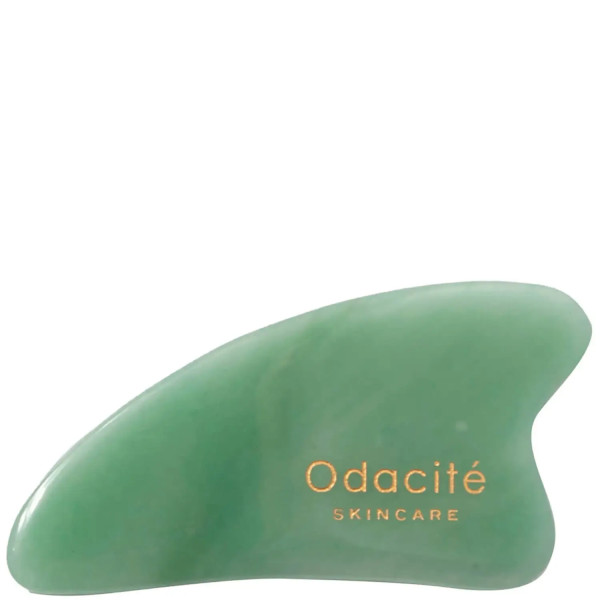 Crystal Contour Gua Sha Green Aventurine Beauty Tool